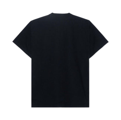 New Neck T Shirt with Jungle Tiger Graphic and Letter Cartoon Print