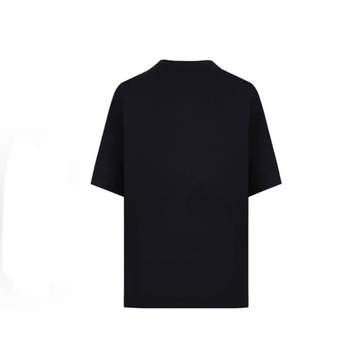 New Unisex Logo Letter Emblem Graphic T-Shirt, Crew Neck Short Sleeve Streetwear Tee