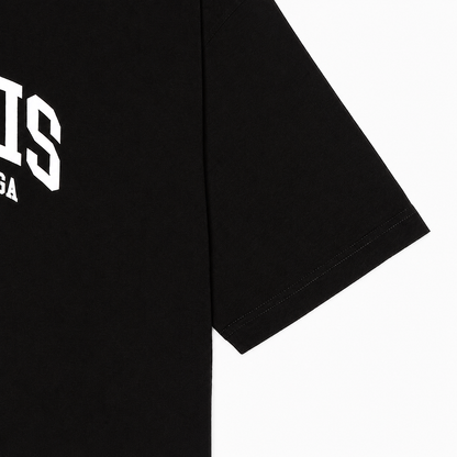 New Letter Graphic T-Shirt, Crew Neck Pullover Tee, 4 Colors