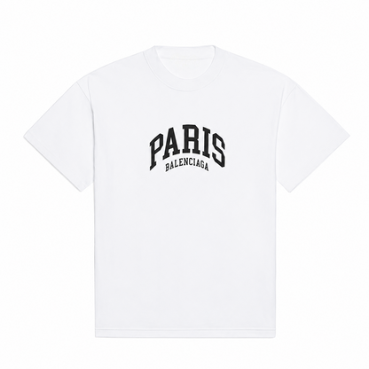New Letter Graphic T-Shirt, Crew Neck Pullover Tee, 4 Colors