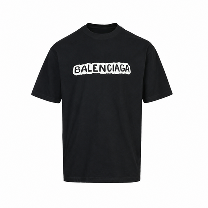 New Unisex Playful Logo Graphic T-Shirt, Short Sleeve Casual Tee