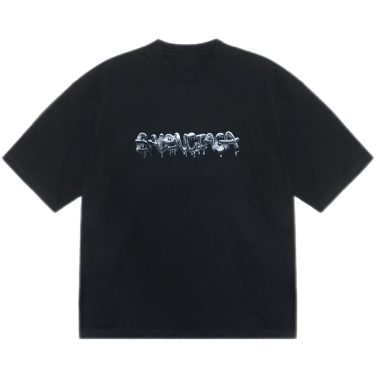 New SLIME Jelly Graffiti Logo Letter Print T Shirt