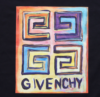 New Slim Fit Crew Neck T Shirt  4G Classic Print Collaboration Series