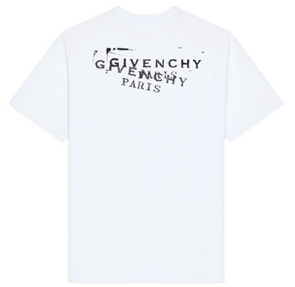 New Crew Neck Pure Cotton T Shirt with Small Chest Print
