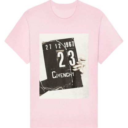 New Crew Neck T Shirt Vintage Film-Style Graphic Print  Premium Pure Cotton Fabric