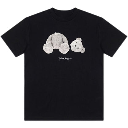 New Decapitated Bear Graphic Print Casual Versatile T Shirt